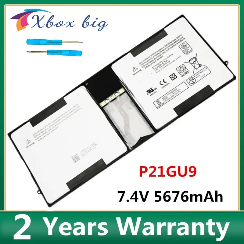 P21GU9 Аккумулятор для ноутбука Microsoft Surface Pro 2 1601 Pro 1 1514 2ICP5/94/104 7,4 В 42 Втч
P21GU9 Аккумулятор для ноутбука Microsoft Surface Pro 2 1601 Pro 1 1514 2ICP5/94/104 7,4 В 42 Втч