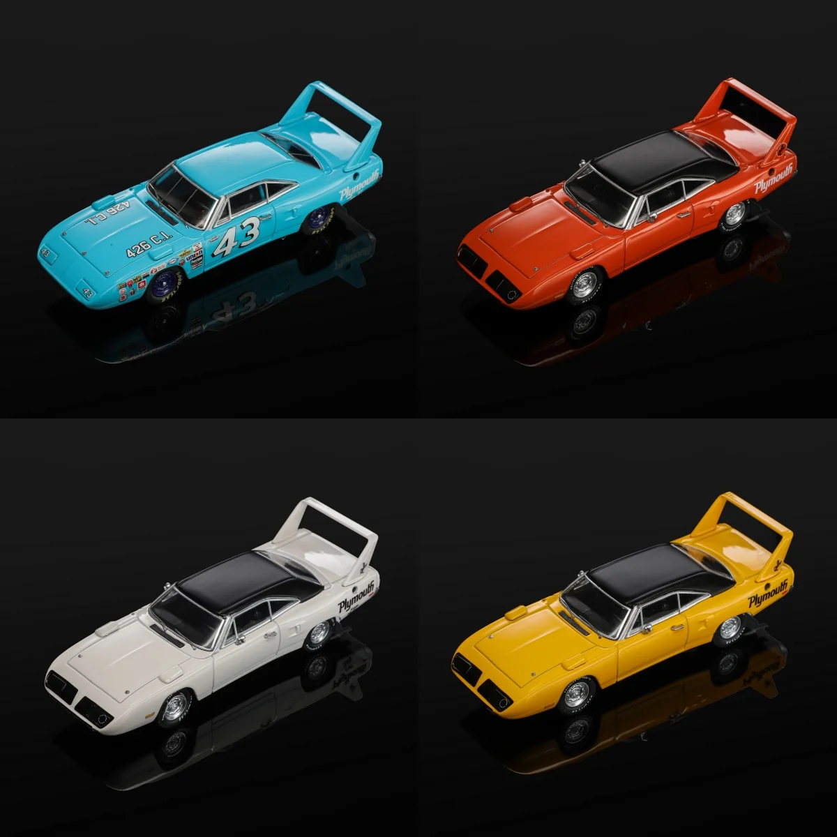 Mirage 1:64 Plymouth Superbird Alloy Diecast Model Car Collectible Gift
Mirage 1:64 Plymouth Superbird Alloy Diecast Model Car Collectible Gift