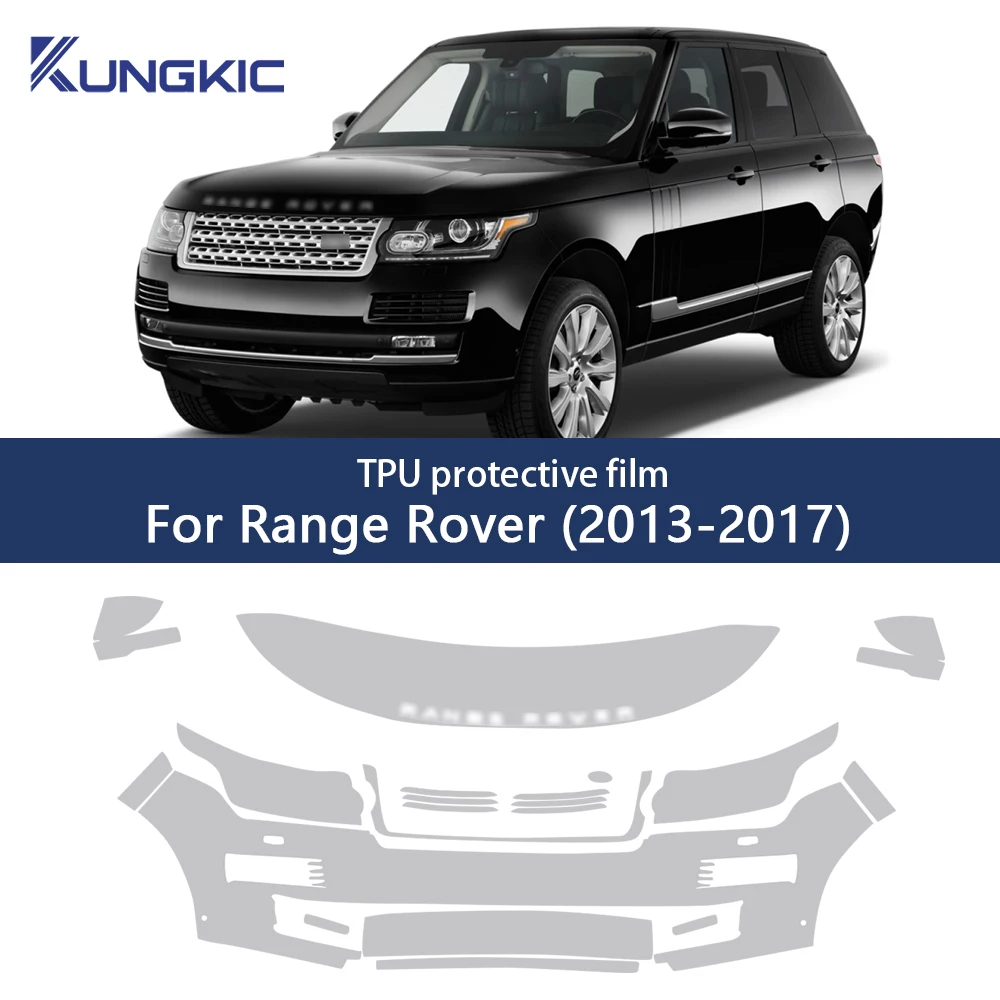 Для Range Rover 2013-2017 предварительно вырезанная защитная пленка для краски, прозрачный бюстгальтер PPF, самовосстанавливающаяся наклейка на тело, устойчивая к царапинам стиль
Для Range Rover 2013-2017 предварительно вырезанная защитная пленка для краски, прозрачный бюстгальтер PPF, самовосстанавливающаяся наклейка на тело, устойчивая к царапинам стиль