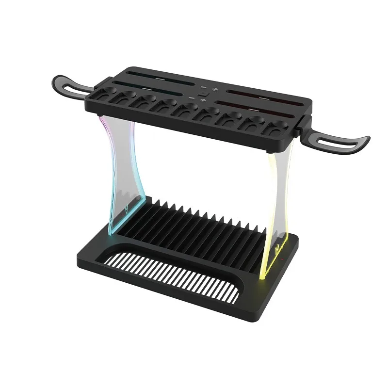 Host disc storage rack NS2 handle seat charging earphone hanger, can store game cassettes
Host disc storage rack NS2 handle seat charging earphone hanger, can store game cassettes