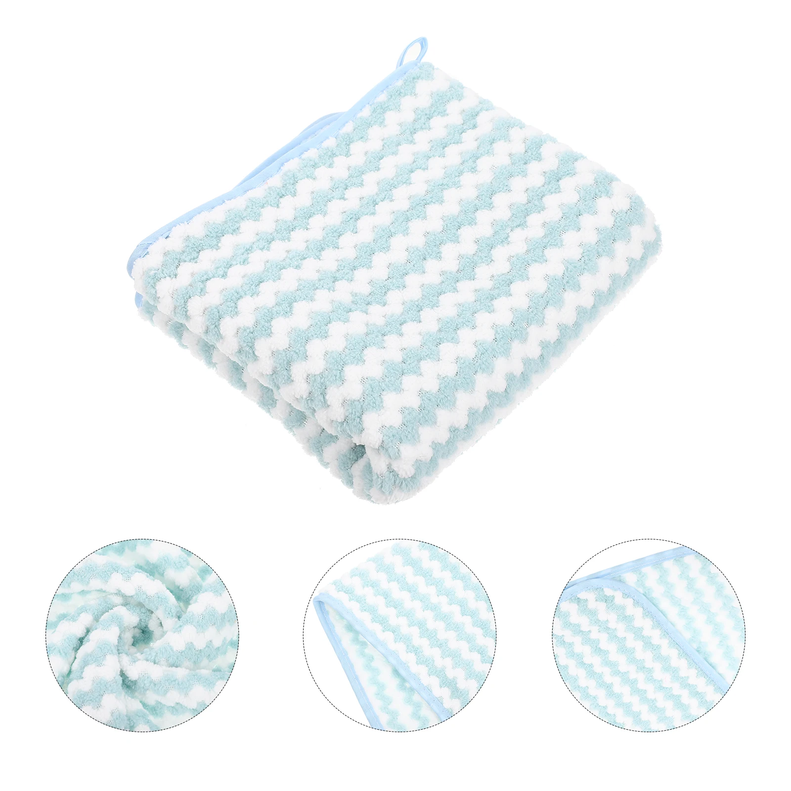 2Pcs Coral Fleece Towels Quick Dry H Bath Kitchen Large Washcloths Hanging Loops Absorption Soft Comfortable Surface
2Pcs Coral Fleece Towels Quick Dry H Bath Kitchen Large Washcloths Hanging Loops Absorption Soft Comfortable Surface