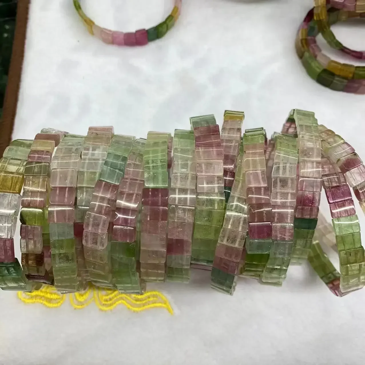 Natural Tourmaline Bracelet Gemstone 6*8mm Jewelry Bracelet Women Gift Wholesale!accessories for Womenluxury Designer Jewelry
Natural Tourmaline Bracelet Gemstone 6*8mm Jewelry Bracelet Women Gift Wholesale!accessories for Womenluxury Designer Jewelry