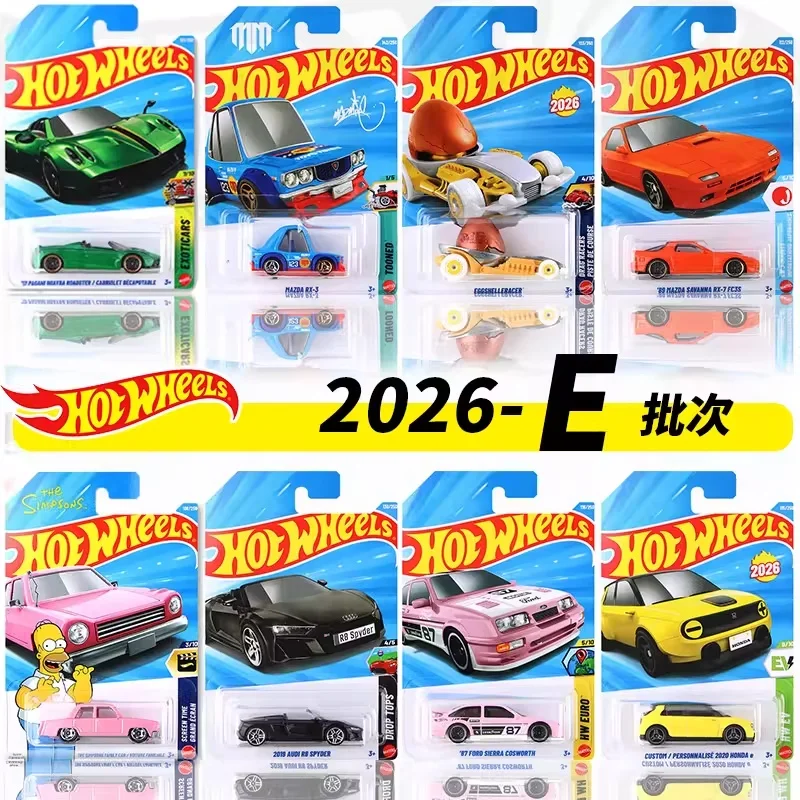 Коллекционная модель автомобиля Hot Wheels 1/64 Mainline Series 2026 E Case SIMPSONS PAGANI AUDI MAZDA DODGE, литая под давлением
Коллекционная модель автомобиля Hot Wheels 1/64 Mainline Series 2026 E Case SIMPSONS PAGANI AUDI MAZDA DODGE, литая под давлением
