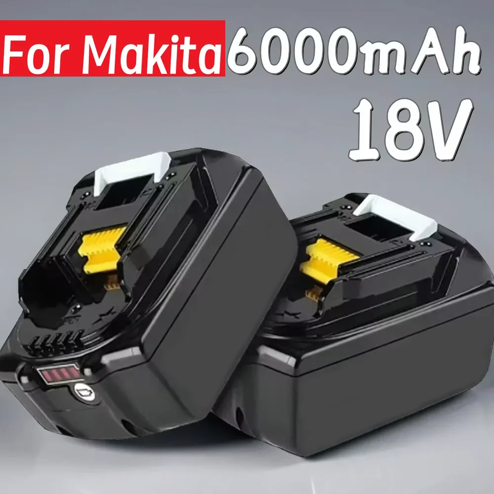 18V 6.0Ah For Makita 6000mAh Battery BL1830B BL1850B BL1850 BL1840 BL1860 BL1815 Replacement Lithium Battery
18V 6.0Ah For Makita 6000mAh Battery BL1830B BL1850B BL1850 BL1840 BL1860 BL1815 Replacement Lithium Battery
