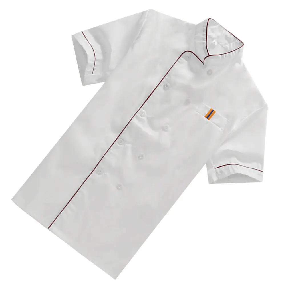 Unisex Short Sleeve White Size Xxxl Breathable Oil-Proof Casual Loose Chef Jacket for Restaurant Hotel Catering
Unisex Short Sleeve White Size Xxxl Breathable Oil-Proof Casual Loose Chef Jacket for Restaurant Hotel Catering