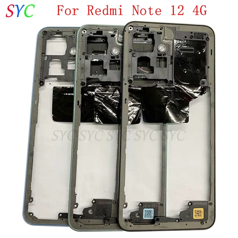 Middle Frame Center Chassis Cover For Redmi Note 12 4G Phone Housing LCD Frame Repair Parts
Middle Frame Center Chassis Cover For Redmi Note 12 4G Phone Housing LCD Frame Repair Parts