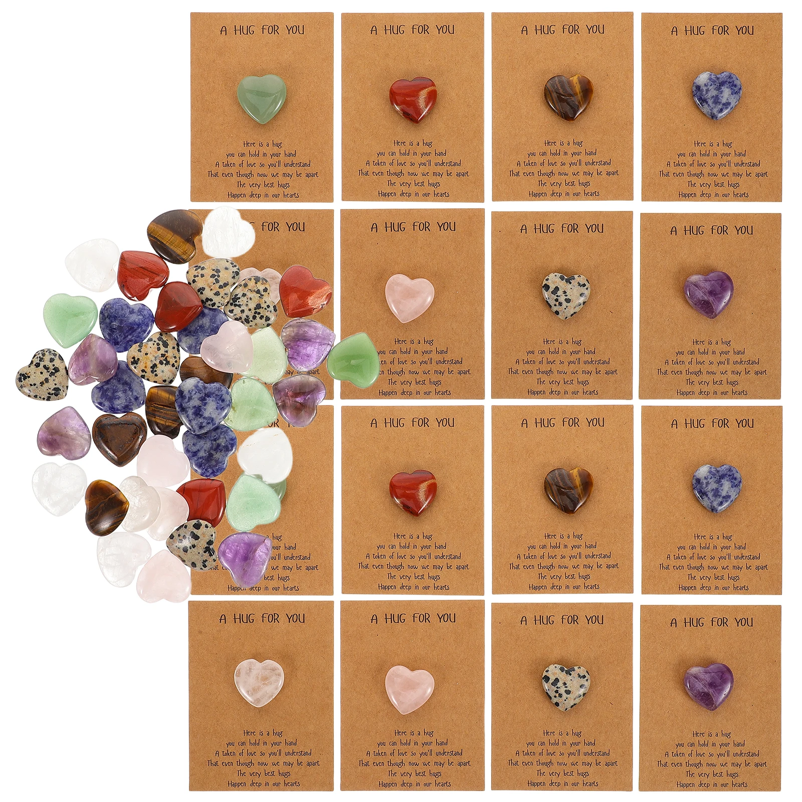 Crystal Gem Greeting Cards 40 Sets Exchange Party Valentines Present Favor Paper Mom Birthday DIY Holiday Elastic Band Craft
Crystal Gem Greeting Cards 40 Sets Exchange Party Valentines Present Favor Paper Mom Birthday DIY Holiday Elastic Band Craft