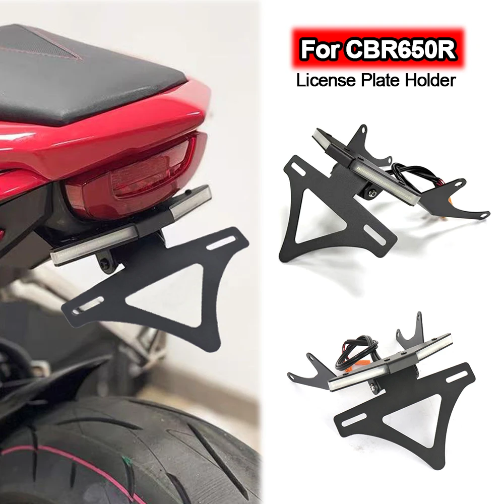For Honda CBR650R CB650 R 2021-2025 New Motorcycle Accessories Integrated License Plate Holder Tidy Tailstock Bracket
For Honda CBR650R CB650 R 2021-2025 New Motorcycle Accessories Integrated License Plate Holder Tidy Tailstock Bracket