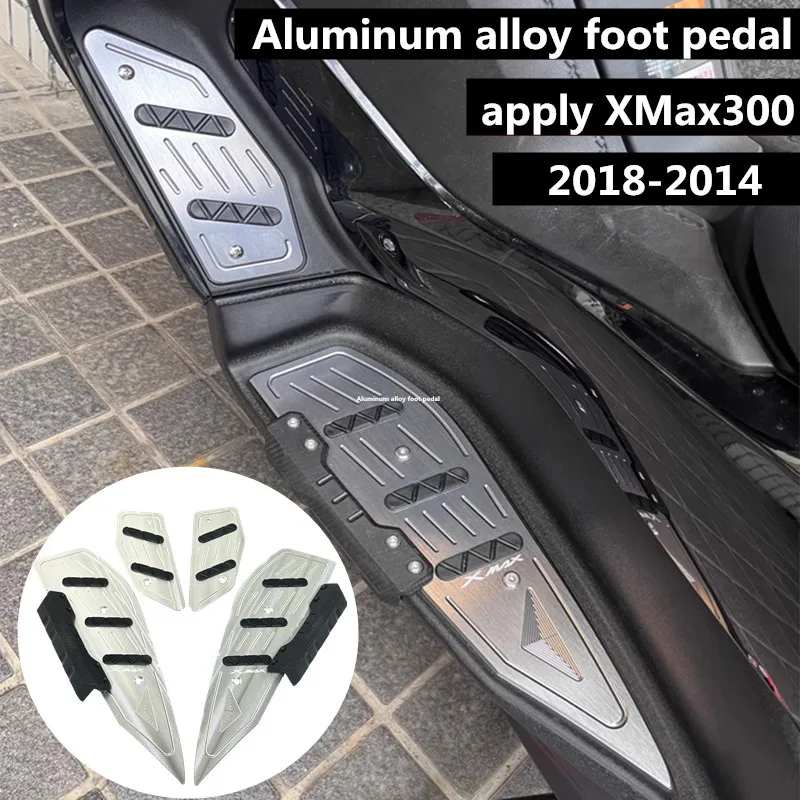 Suitable for Yamaha 18-24 new XMax300 aluminum alloy CNC foot pedal anti slip foot pedal foot pad
Suitable for Yamaha 18-24 new XMax300 aluminum alloy CNC foot pedal anti slip foot pedal foot pad