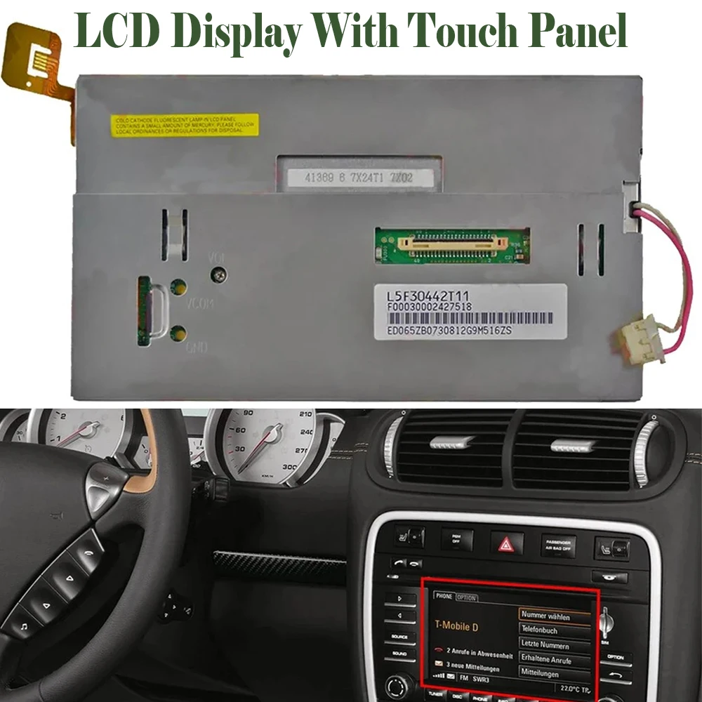 Car Touch Screen LCD Display For Porsche Cayenne 911 997 Boxster Cayman 987 Radio Stereo PCM 3.0 Navigation Repair
Car Touch Screen LCD Display For Porsche Cayenne 911 997 Boxster Cayman 987 Radio Stereo PCM 3.0 Navigation Repair