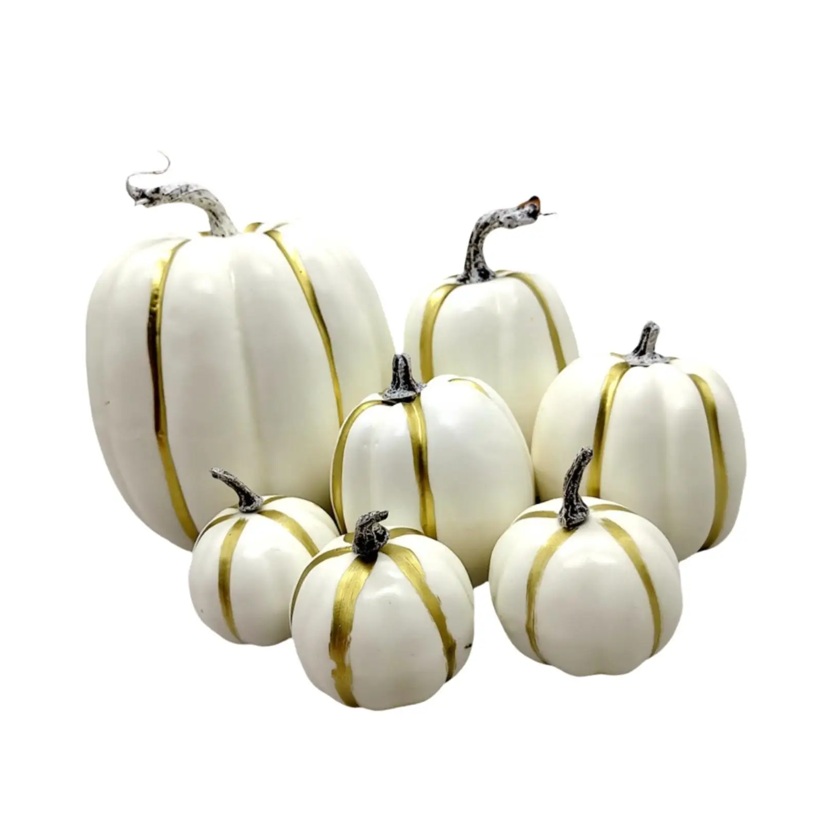 7x Foam Pumpkins Convenient Crafts Simple Props Artificial Pumpkins for Autumn Fall Harvest Holiday Wedding Thanksgiving Outdoor
7x Foam Pumpkins Convenient Crafts Simple Props Artificial Pumpkins for Autumn Fall Harvest Holiday Wedding Thanksgiving Outdoor