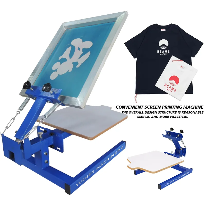 YUCHEN High Quality 1-Station Automatic Manual Screen Printing Machine Best Choice Single Paper Printing New Used Available
YUCHEN High Quality 1-Station Automatic Manual Screen Printing Machine Best Choice Single Paper Printing New Used Available