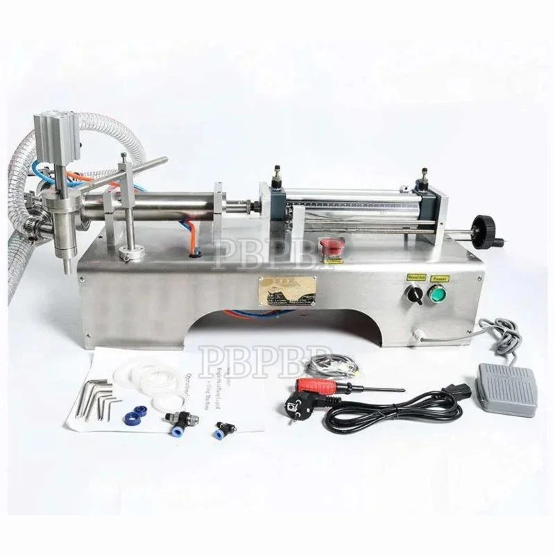 PBOBP Desktop Commercial Pneumatic Pump Coffee Coconut Liquid Soy Sauce Beverage Single-head Dispensing Liquid Filling Machine
PBOBP Desktop Commercial Pneumatic Pump Coffee Coconut Liquid Soy Sauce Beverage Single-head Dispensing Liquid Filling Machine