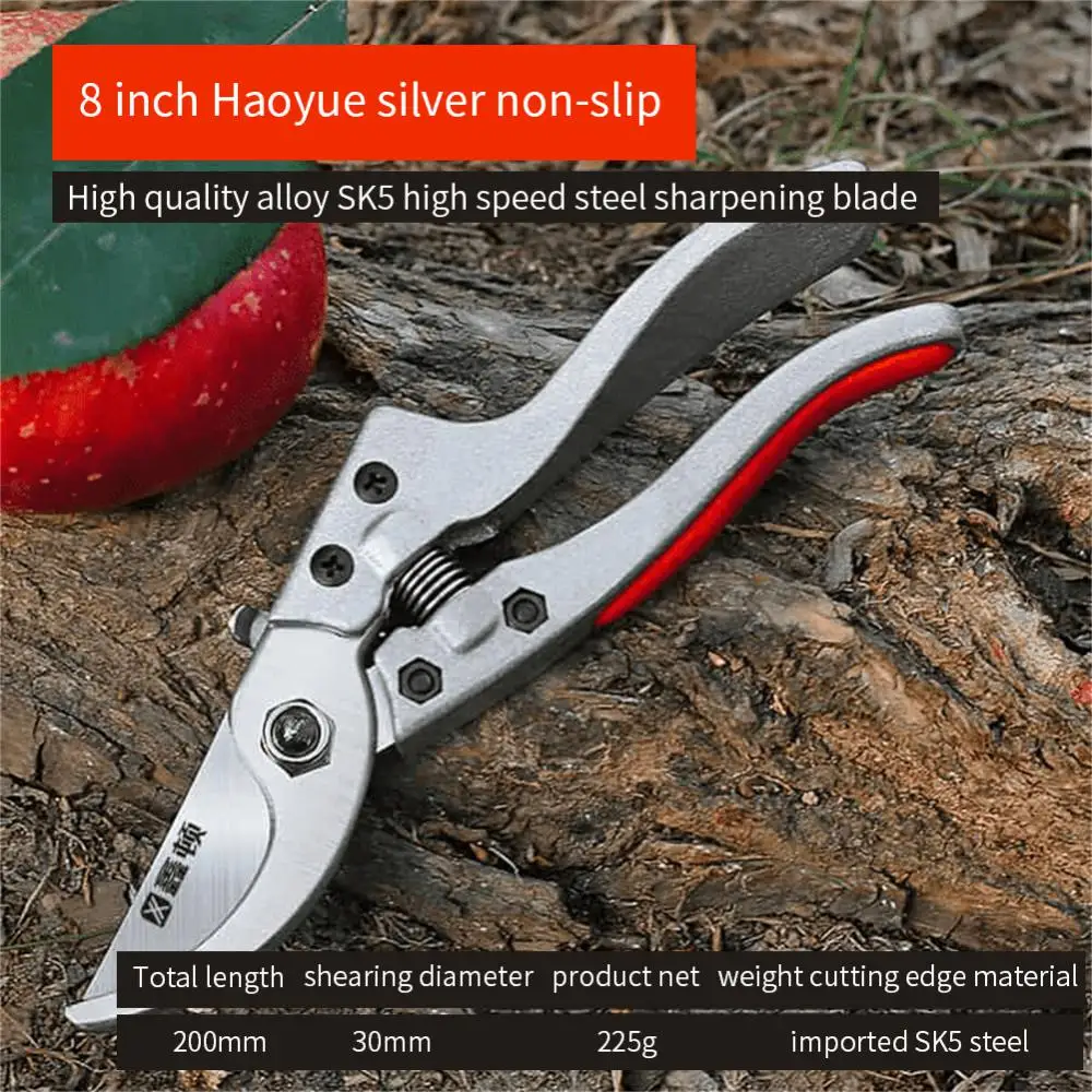 Steel Gardening Fruit Tree Pruning Shears Garden Branch Shears Pruning Shears Flower Flower Pruning Branch Scissors
Steel Gardening Fruit Tree Pruning Shears Garden Branch Shears Pruning Shears Flower Flower Pruning Branch Scissors