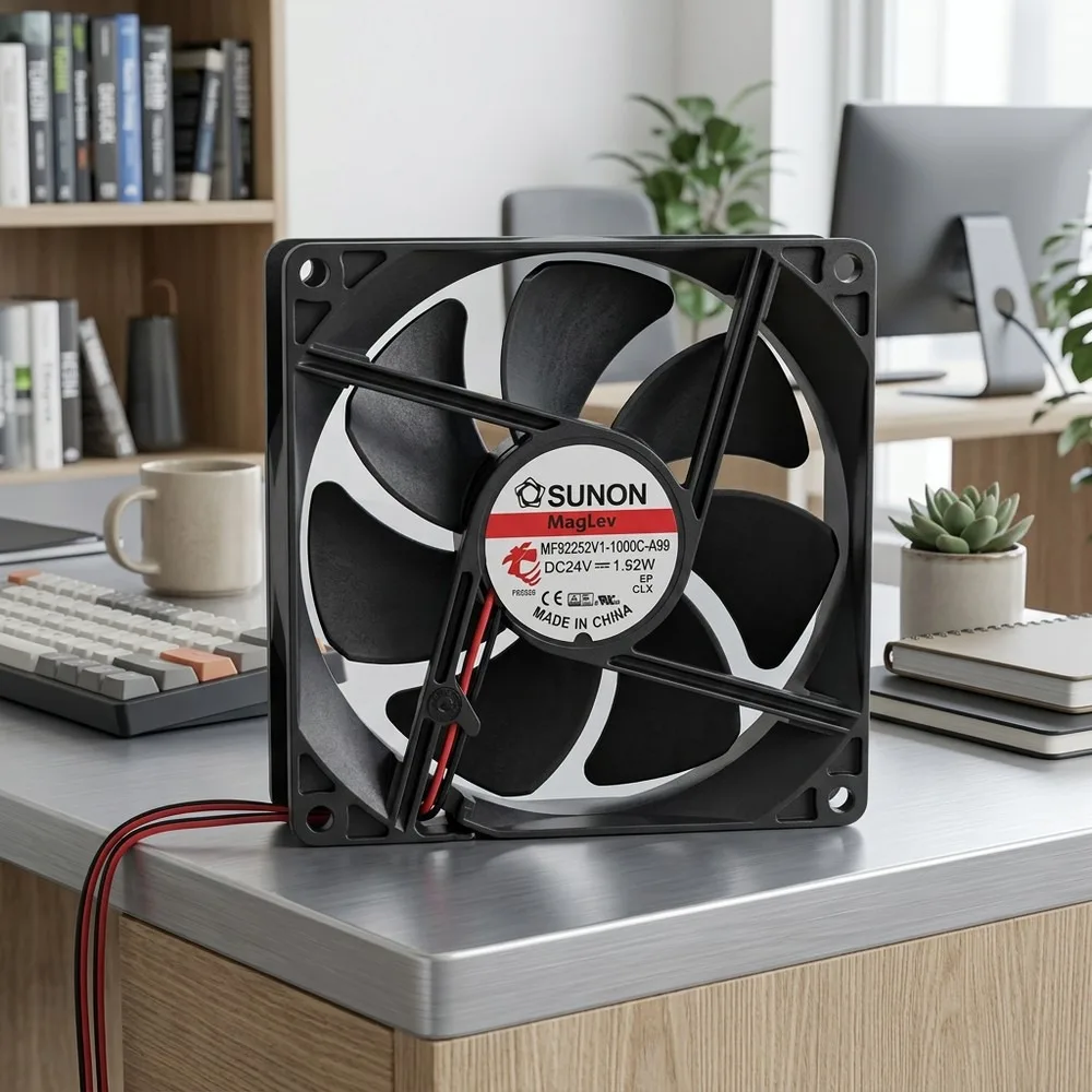 For SUNON MF92252V1-1000C-A99 9225 DC24V1.92W 2-Wire Silent Cooling Fan
For SUNON MF92252V1-1000C-A99 9225 DC24V1.92W 2-Wire Silent Cooling Fan