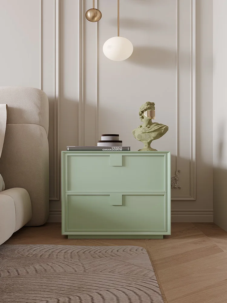 Solid wood bedside table small apartment simple modern bedroom storage small cabinet Nordic paint bedside storage cabinet side c
Solid wood bedside table small apartment simple modern bedroom storage small cabinet Nordic paint bedside storage cabinet side c