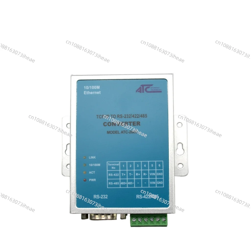 Serial server RS422/485 microserver, serial to Ethernet communication module ATC-2000
Serial server RS422/485 microserver, serial to Ethernet communication module ATC-2000