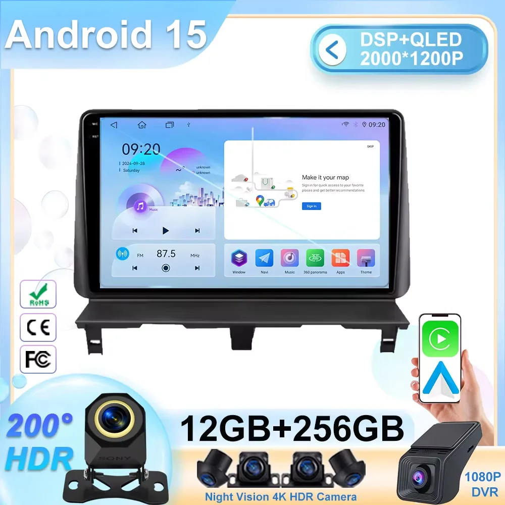 Android 15 For Peugeot Partner 1 2002 - 2008 Partner Origin 1 2008-2011 Android Car Radio Auto Multimedia Carplay Stereo Player
Android 15 For Peugeot Partner 1 2002 - 2008 Partner Origin 1 2008-2011 Android Car Radio Auto Multimedia Carplay Stereo Player