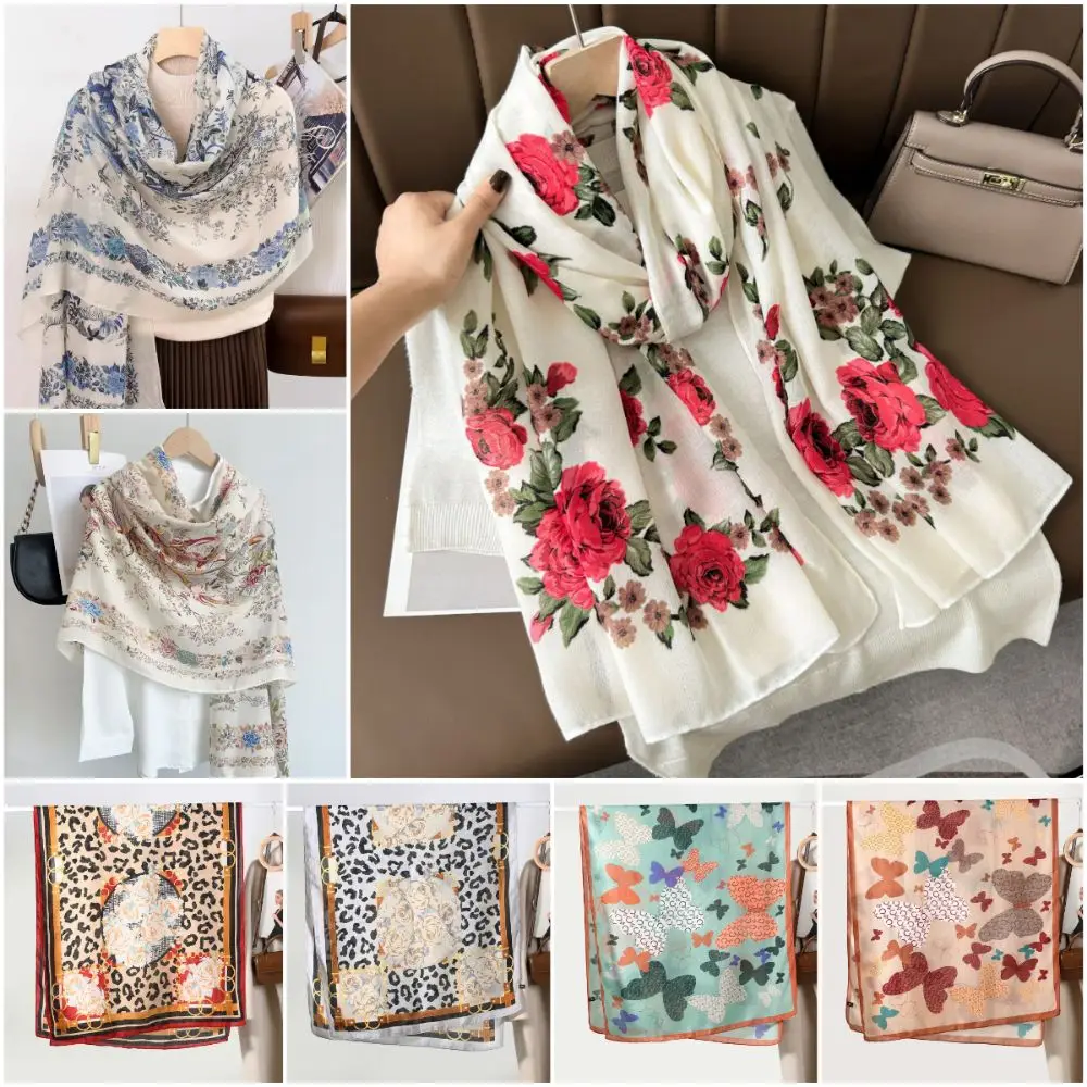 Fashion Double Sides Silk Scarf Wind-proof Dustproof Sunscreen Shawl Travel Long Large Scarves Women
Fashion Double Sides Silk Scarf Wind-proof Dustproof Sunscreen Shawl Travel Long Large Scarves Women