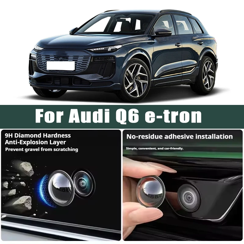Car Camera Lens Protector 2PCS Rear View Backup Camera Cover 360° Camera Protection Anti Scratch Waterproof for Audi Q6 E-tron
Car Camera Lens Protector 2PCS Rear View Backup Camera Cover 360° Camera Protection Anti Scratch Waterproof for Audi Q6 E-tron