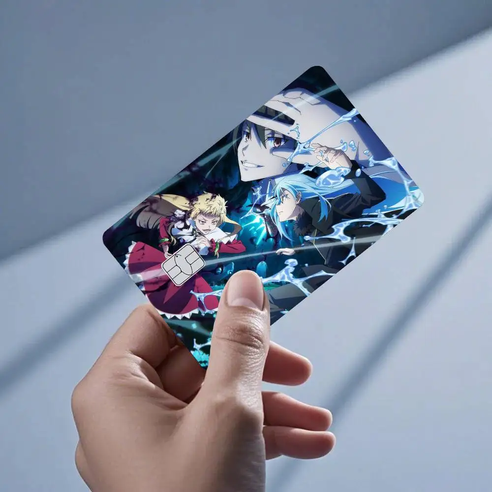 T-That Time I Got Reincarnated as a Slime 4pcs 1Set Laser Holographic Sticker Skin Cover for Credit Bank Debit Card
T-That Time I Got Reincarnated as a Slime 4pcs 1Set Laser Holographic Sticker Skin Cover for Credit Bank Debit Card