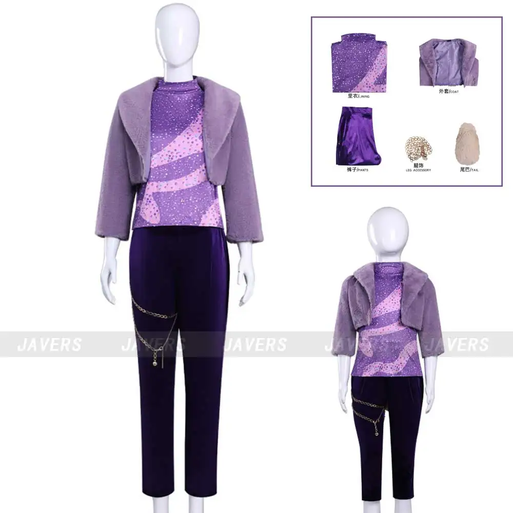 Season 2 Gazelle Cosplay Costume Purple Jacket Coat Tail Pants Uniform Set Women Girls Disguise Halloween Roleplay Party Suit
Season 2 Gazelle Cosplay Costume Purple Jacket Coat Tail Pants Uniform Set Women Girls Disguise Halloween Roleplay Party Suit