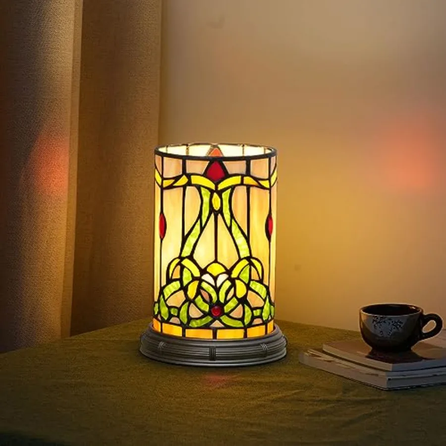 Tiffany Style Stained Glass Matam Table Lamp Living Room Bedroom Bedside Flower Vase Decor Small Night Light Cute Accent E12 Le
Tiffany Style Stained Glass Matam Table Lamp Living Room Bedroom Bedside Flower Vase Decor Small Night Light Cute Accent E12 Le