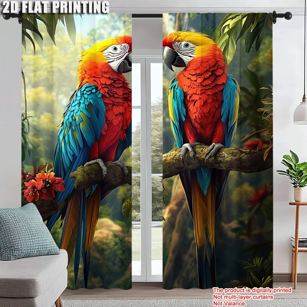2pc, Party Window Curtains Animal parrot Versatile Polyester Fabric,Without Electricity Family Party Use for Multipurpose
2pc, Party Window Curtains Animal parrot Versatile Polyester Fabric,Without Electricity Family Party Use for Multipurpose