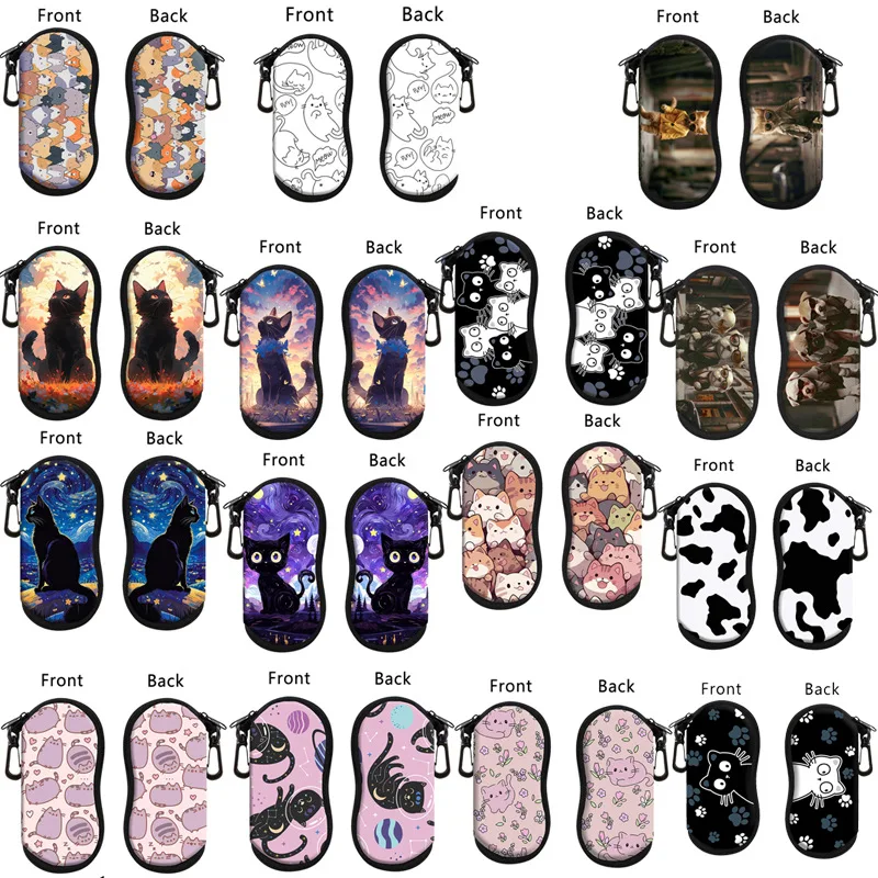 cute cat Soft Eyeglasses Case Cute Ultra Light Neoprene Sunglasses Case With Belt Clip,Soft Reading Glasses Case Women Men
cute cat Soft Eyeglasses Case Cute Ultra Light Neoprene Sunglasses Case With Belt Clip,Soft Reading Glasses Case Women Men