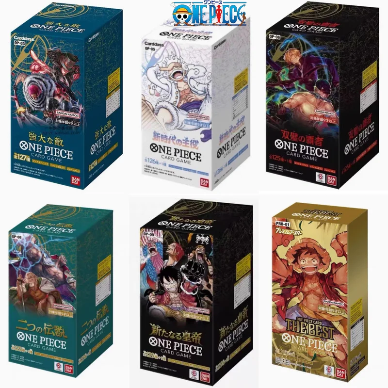 One Piece Card Game Full Series TCG Booster Box Collection - OP01-OP12 FB01-FB06 Romance Dawn Anime Trading Cards from Japan
One Piece Card Game Full Series TCG Booster Box Collection - OP01-OP12 FB01-FB06 Romance Dawn Anime Trading Cards from Japan