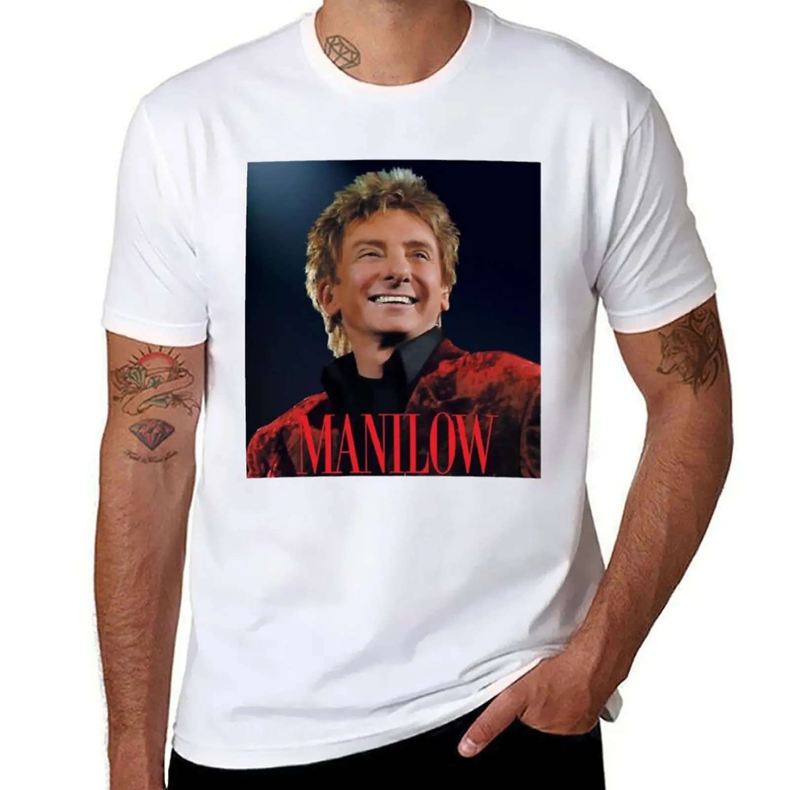 Barry Manilo T-Shirt t shirts for man graphic funny cotton t shirts man 100% T-Shirt
Barry Manilo T-Shirt t shirts for man graphic funny cotton t shirts man 100% T-Shirt