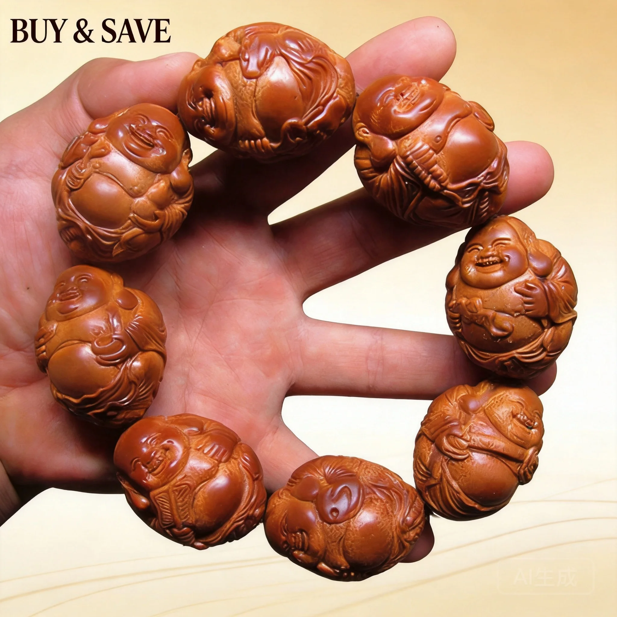Men's Natural Indonesian Olive Pit Carved Maitreya Buddha Bracelet 2026 Wenwan Prayer Beads For Meditation Collection Spiritual
Men's Natural Indonesian Olive Pit Carved Maitreya Buddha Bracelet 2026 Wenwan Prayer Beads For Meditation Collection Spiritual