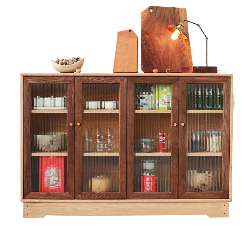 Solid wood sideboard, black walnut storage cabinet, oak ca binet, entryway, glass bookcase, storage
Solid wood sideboard, black walnut storage cabinet, oak ca binet, entryway, glass bookcase, storage