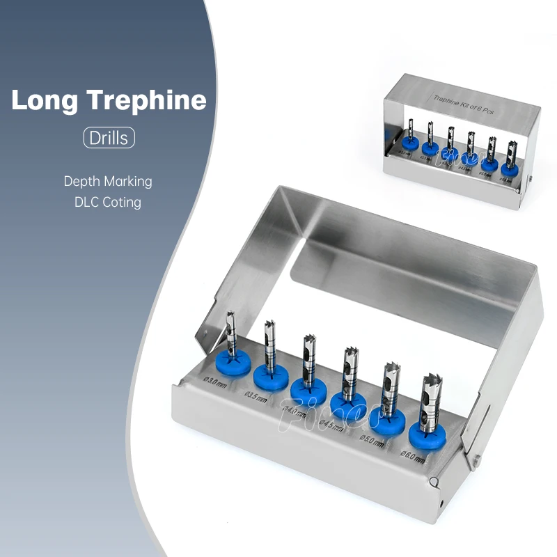 Dental Trephine Drill Bur Tissue Punch Bone Saw Disk Positioning Guide Dental Implant Drills Kit Surgical Dental Implant Tool
Dental Trephine Drill Bur Tissue Punch Bone Saw Disk Positioning Guide Dental Implant Drills Kit Surgical Dental Implant Tool