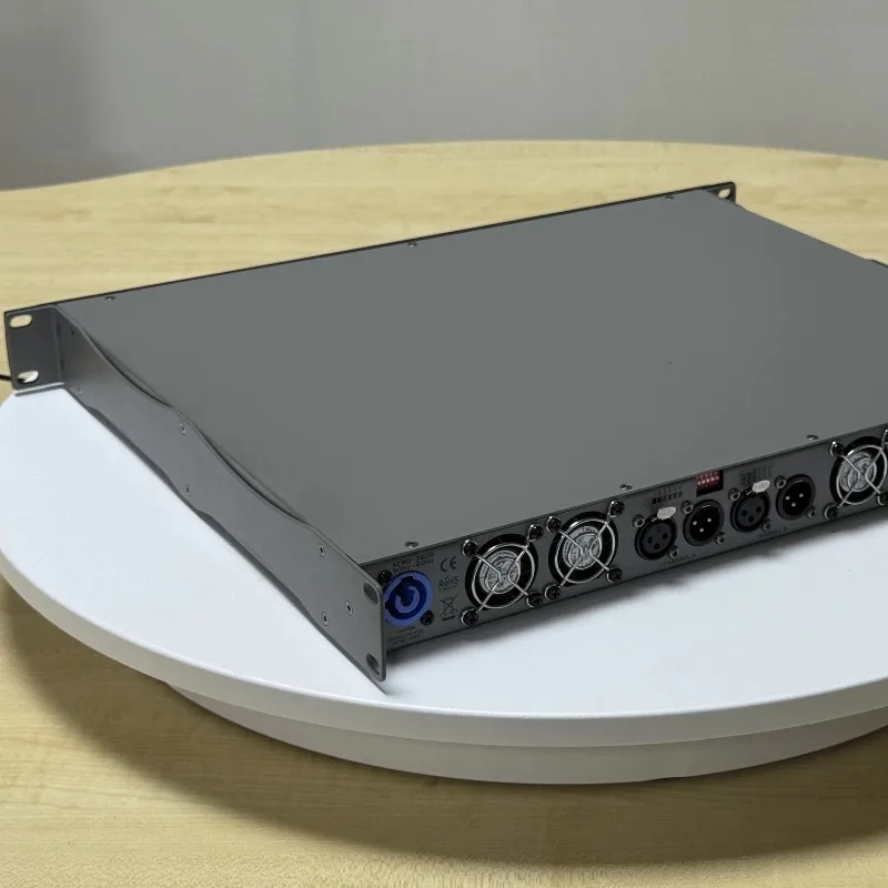 2-Channel 1200W Digital Audio Amplifier Class D 1U Power Amplifier for Stage Pro Audio Use with 4ohm 8ohm Impedance Metal Shell
2-Channel 1200W Digital Audio Amplifier Class D 1U Power Amplifier for Stage Pro Audio Use with 4ohm 8ohm Impedance Metal Shell