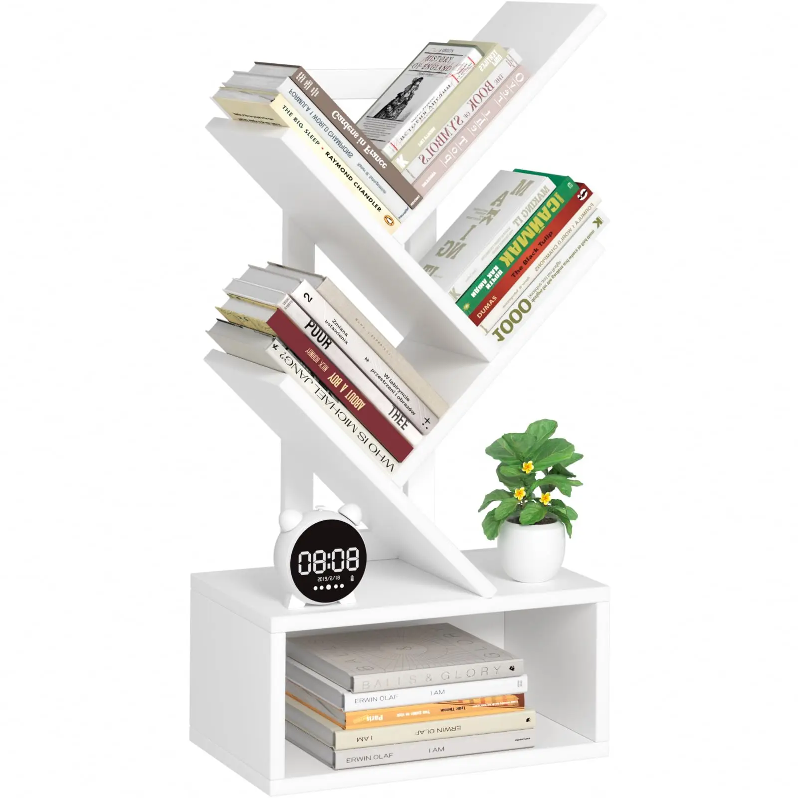 10 Tier Tree Bookshelf Floor Standing Wood Tall Bookcase For Narrow Space Storage Organizer Home Office Living Room Bedroom
10 Tier Tree Bookshelf Floor Standing Wood Tall Bookcase For Narrow Space Storage Organizer Home Office Living Room Bedroom