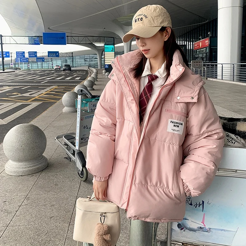 Зимнее хлопковое женское пальто с капюшоном Faion Oversize Design Sensation, хлопковое пальто, модная хлопковая одежда Ins
Зимнее хлопковое женское пальто с капюшоном Faion Oversize Design Sensation, хлопковое пальто, модная хлопковая одежда Ins