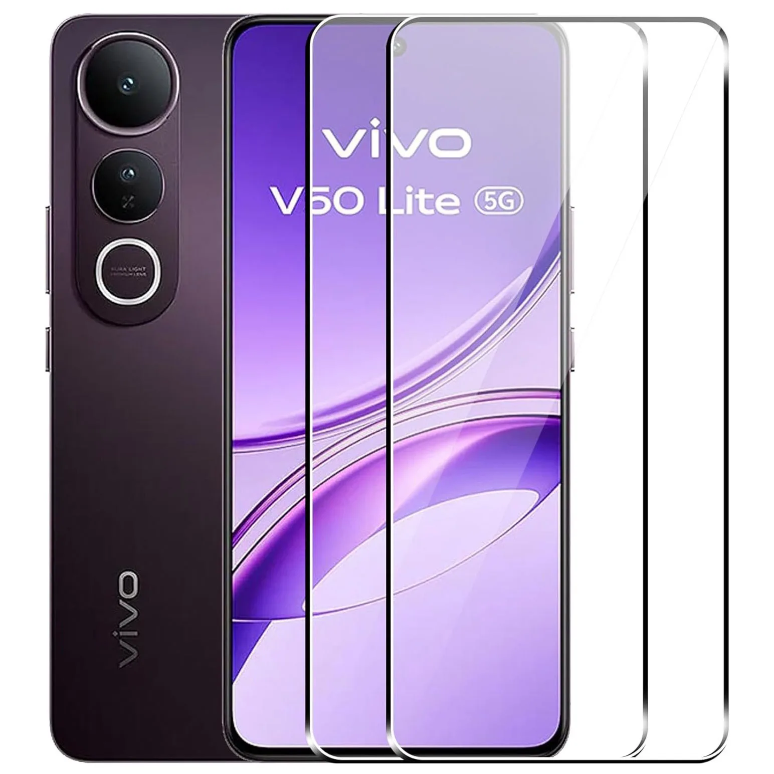 3pcs Tempered Glass Screen Protectors For VIVO V50 Lite Glass Film
3pcs Tempered Glass Screen Protectors For VIVO V50 Lite Glass Film