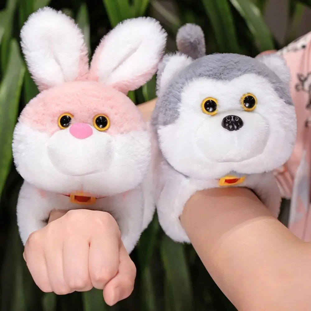 Pig Slap Bracelet Series Simulation Wrist Style Plush Doll Slap Bracelet Pink Rabbit Soft Puppy Plush Wrist Band Birthday Gift
Pig Slap Bracelet Series Simulation Wrist Style Plush Doll Slap Bracelet Pink Rabbit Soft Puppy Plush Wrist Band Birthday Gift