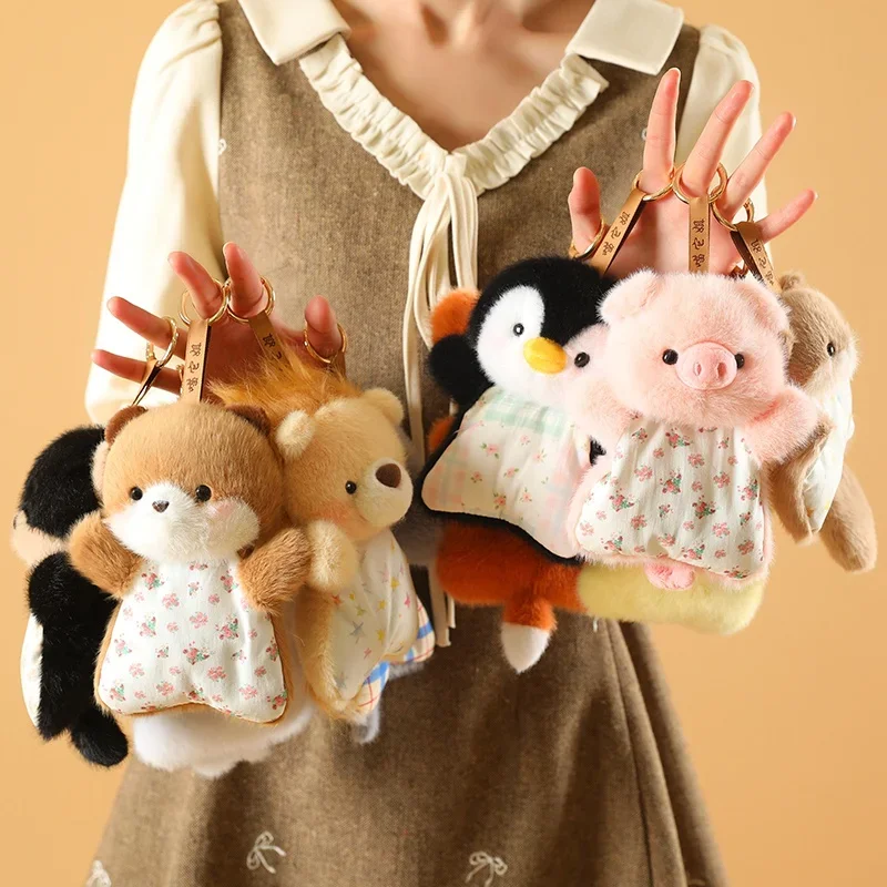 Cute Animal Plush Bean Bag Keychain Soft Stuffed Soother Bag Charm Kawaii Lamb Panda Red Panda Bunny Plushie for Backpack Decor
Cute Animal Plush Bean Bag Keychain Soft Stuffed Soother Bag Charm Kawaii Lamb Panda Red Panda Bunny Plushie for Backpack Decor