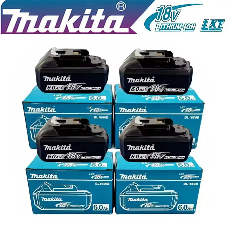 100% оригинальный аккумулятор Makita, 18В 6.0Ач, замена аккумуляторов Makita BL1830B L1840B L1850B L1860B, аккумулятор для электроинструментов.
100% оригинальный аккумулятор Makita, 18В 6.0Ач, замена аккумуляторов Makita BL1830B L1840B L1850B L1860B, аккумулятор для электроинструментов.