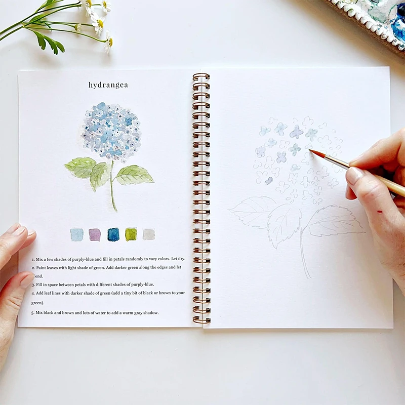 Watercolor Workbook Flower And Bird Pet Painting Workbook DIY Children's Beginner Watercolor Paint Set Art Painting Supplies
Watercolor Workbook Flower And Bird Pet Painting Workbook DIY Children's Beginner Watercolor Paint Set Art Painting Supplies