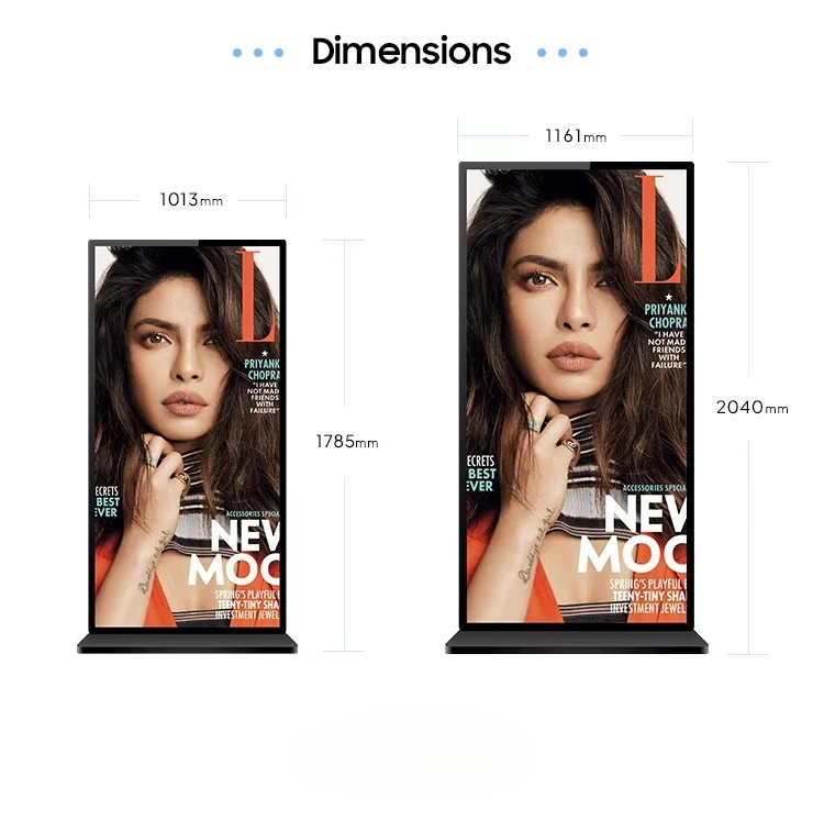 Новый 86-дюймовый 4K Ultra HD полноэкранный цифровой рекламный киоск с напольной подставкой, ЖК-дисплей, Android 9.0 OS, 16 ГБ флеш-памяти, медиаплеер, 75 дюймов
Новый 86-дюймовый 4K Ultra HD полноэкранный цифровой рекламный киоск с напольной подставкой, ЖК-дисплей, Android 9.0 OS, 16 ГБ флеш-памяти, медиаплеер, 75 дюймов