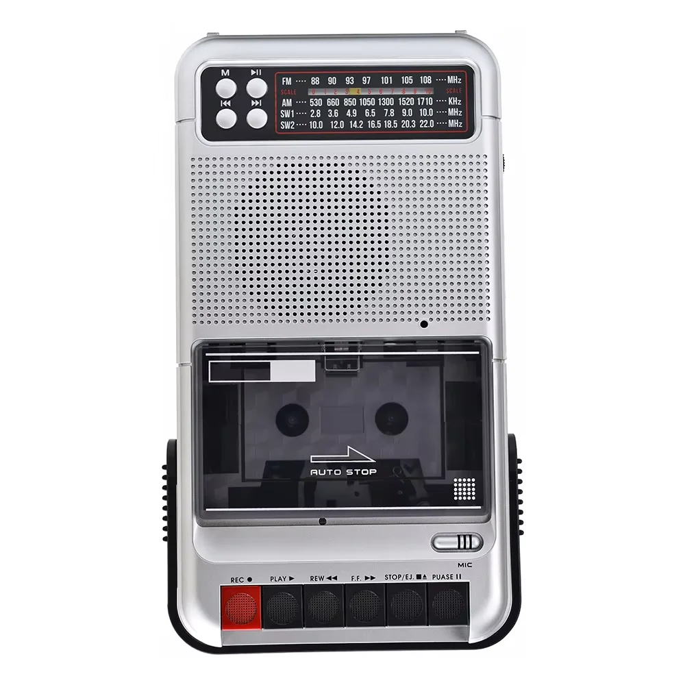 Портативный Bluetooth MP3-форматный преобразователь, кассетный рекордер AM/FM/SW1-2, 4-полосное радио, источник питания на солнечной энергии, многофункциональный динамик с картой
Портативный Bluetooth MP3-форматный преобразователь, кассетный рекордер AM/FM/SW1-2, 4-полосное радио, источник питания на солнечной энергии, многофункциональный динамик с картой