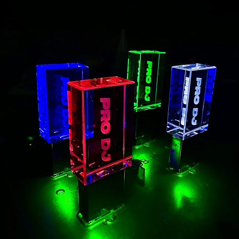 Pro DJ LOGO Color LED Light Metal Silver Crystal USB3.0 High-speed Flash Drive 16GB 32GB 64GB 128GB and Black Box
Pro DJ LOGO Color LED Light Metal Silver Crystal USB3.0 High-speed Flash Drive 16GB 32GB 64GB 128GB and Black Box