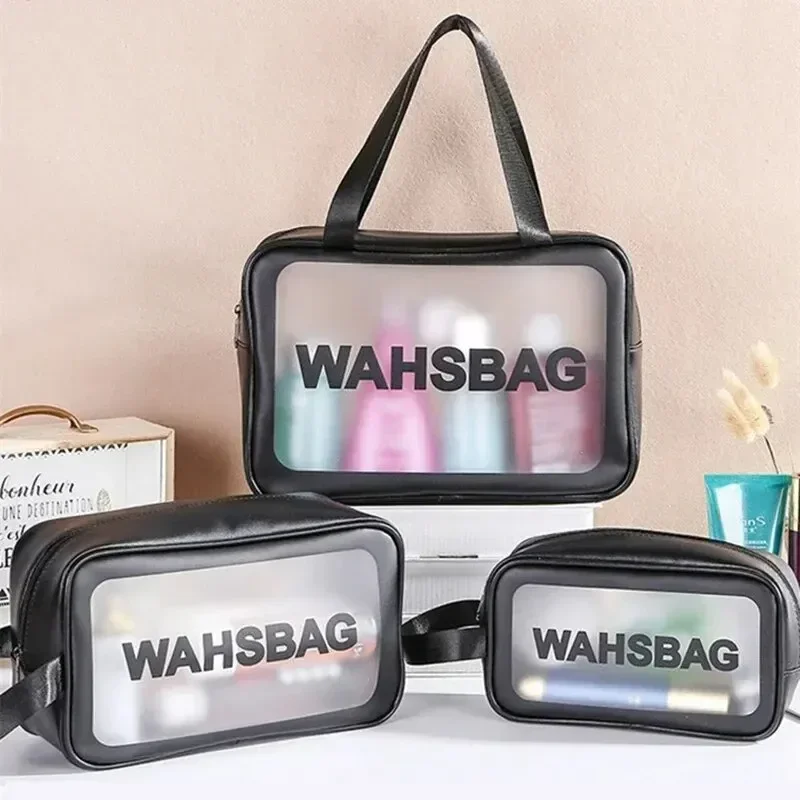 Travel Storage Toiletry Organize Women Large Capacity Waterproof PVC Cosmetic Portable Bag Zipper Make Up Case Female Wash Kit
Travel Storage Toiletry Organize Women Large Capacity Waterproof PVC Cosmetic Portable Bag Zipper Make Up Case Female Wash Kit