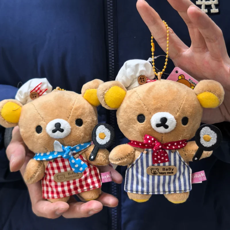 Cute Rilakkuma Chef Series Plush Doll Clothes Set 10cm Cotton Doll Anime Kawaii Girls Bag Pendant Keychain Toy Decoration Gift
Cute Rilakkuma Chef Series Plush Doll Clothes Set 10cm Cotton Doll Anime Kawaii Girls Bag Pendant Keychain Toy Decoration Gift