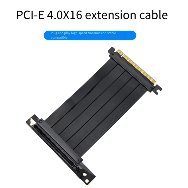 200 мм 90 ° Удлинительный кабель разъема Pcie X16 90 ° Черный удлинительный кабель, совместимый с системой Pcie 3.0
200 мм 90 ° Удлинительный кабель разъема Pcie X16 90 ° Черный удлинительный кабель, совместимый с системой Pcie 3.0