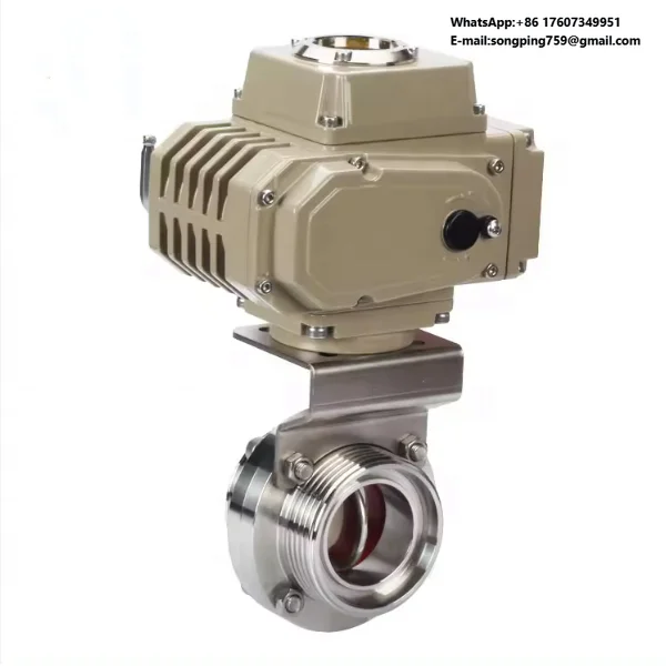 HEDE Factory Direct Sells Sanitary Stainless Steel Air Water Thread Electric Control Butterfly Valve
HEDE Factory Direct Sells Sanitary Stainless Steel Air Water Thread Electric Control Butterfly Valve
