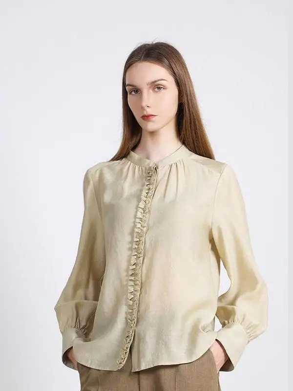 Новинка сезона: Женская премиальная блузка Ele Design Spring New irt Jane Expr прямого кроя, однотонная, на пуговицах, для офиса и повседневной носки.
Новинка сезона: Женская премиальная блузка Ele Design Spring New irt Jane Expr прямого кроя, однотонная, на пуговицах, для офиса и повседневной носки.